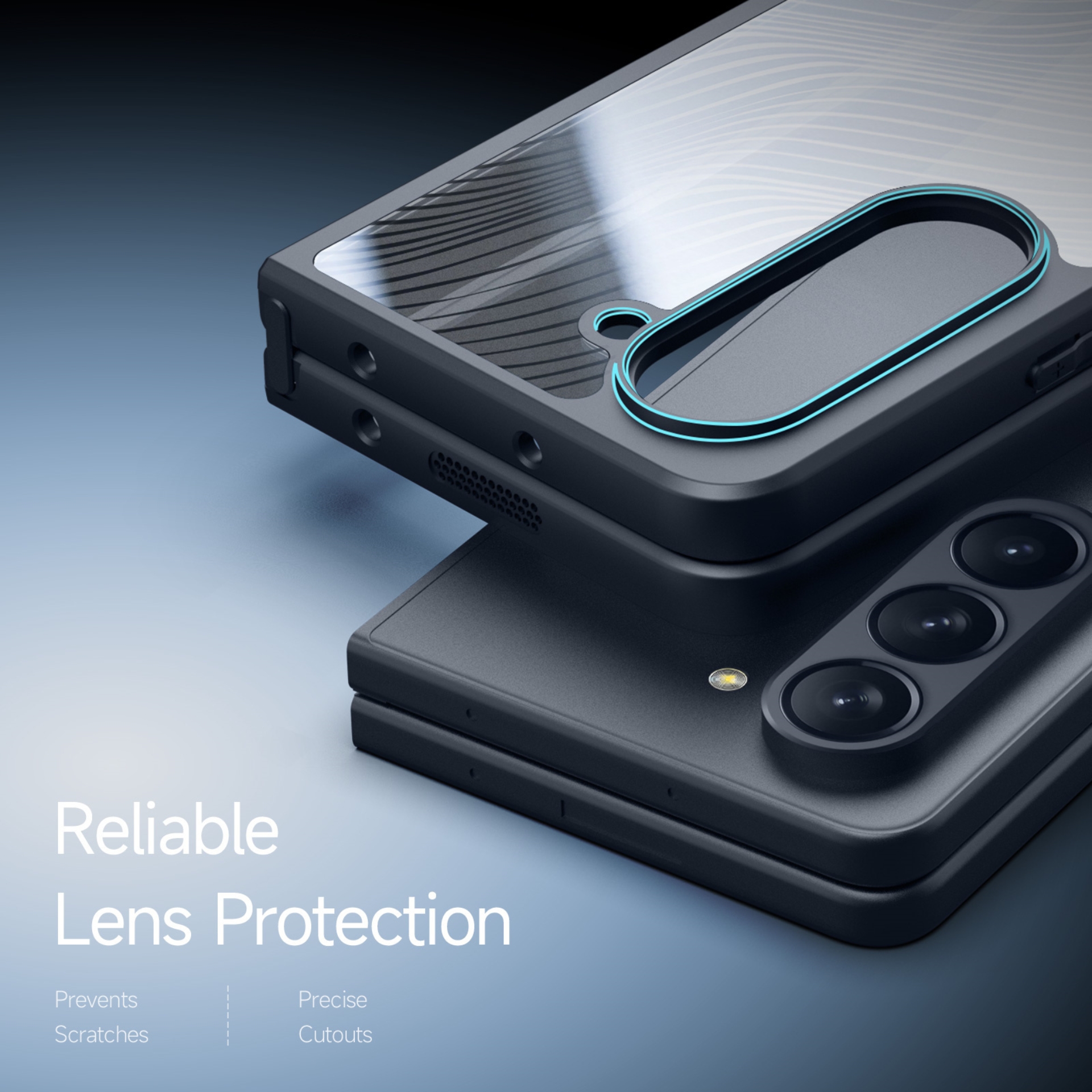 Ốp Lưng Case Dành Cho Samsung Galaxy Z Fold 5 5G, Dux Ducis Aimo - HÀNG CHÍNH HÃNG