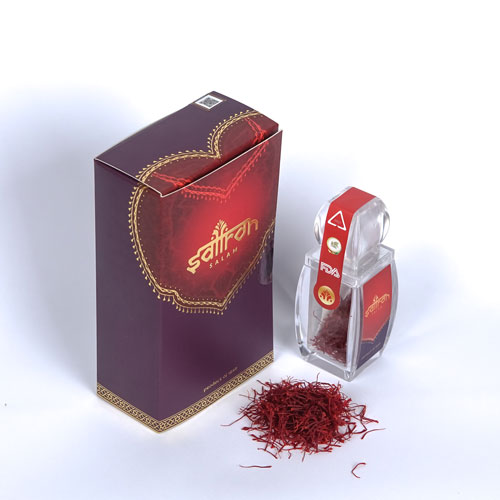 Nhụy hoa nghệ tây Saffron Salam 4 hộp 0.5gr tặng kèm 1gr bột Saffron