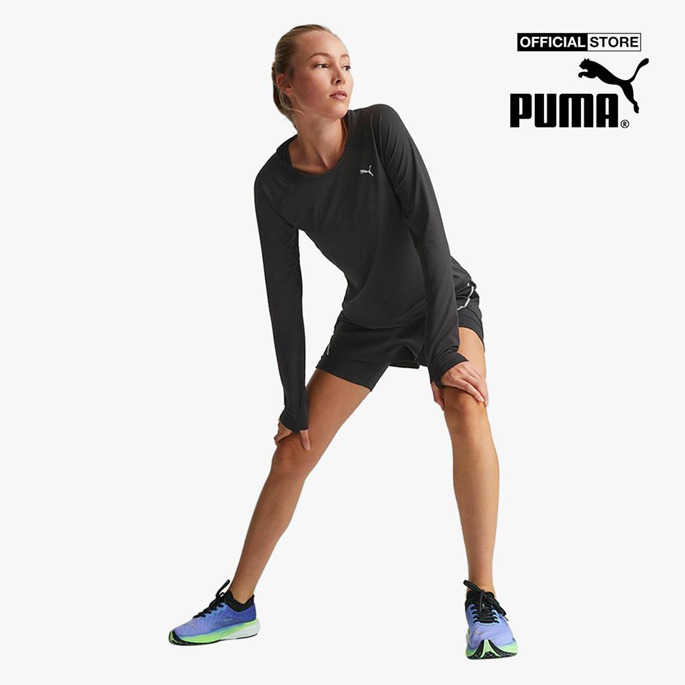 PUMA - Áo thun thể thao nữ tay dài Run CLOUDSPUN 523279