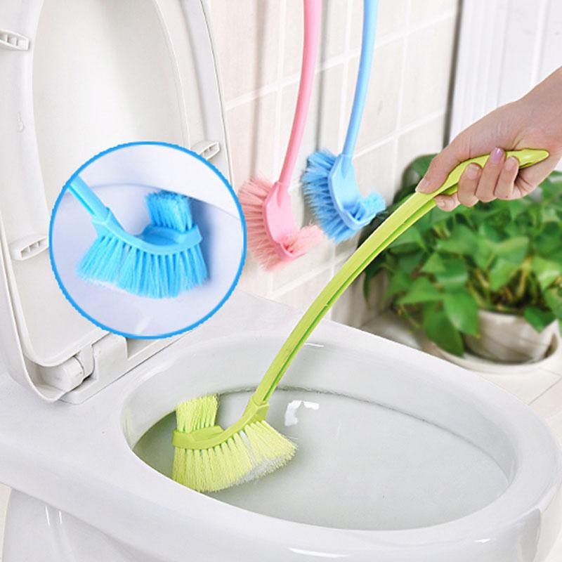 Chổi Cọ Nhà Vệ Sinh, Cây Cọ Toilet Bồn Cầu 2 Đầu Đa Năng Siêu Sạch