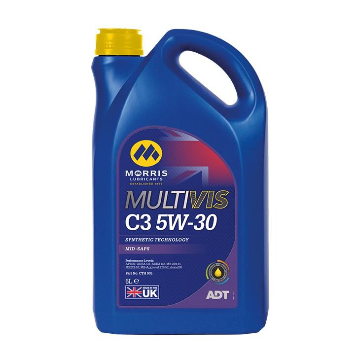 COMBO 7L dầu nhớt Morris Multivis ADT C3 5W-30 dexos2 cho xe Colorado