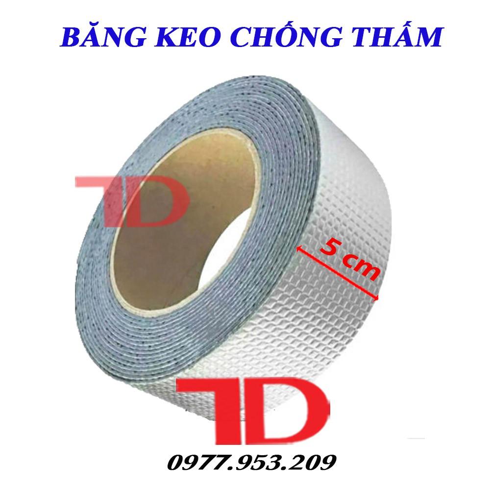 Băng keo chống thấm công nghệ NHẬT BẢN 5cm , 10cm X 5 mét - 5cm