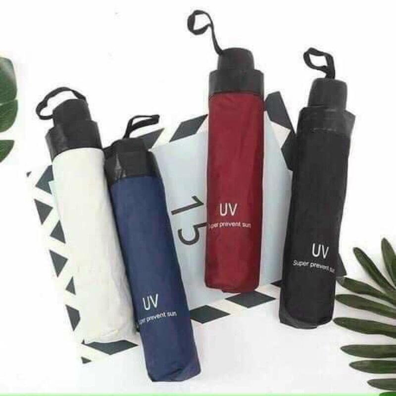 Ô Uv gấp gọn vải dù không thấm nước tán rộng