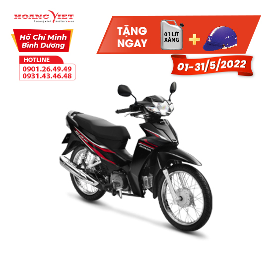 Xe máy Honda Blade 2021 - Phiên bản tiêu chuẩn: Phanh Cơ, Vành Nan Hoa