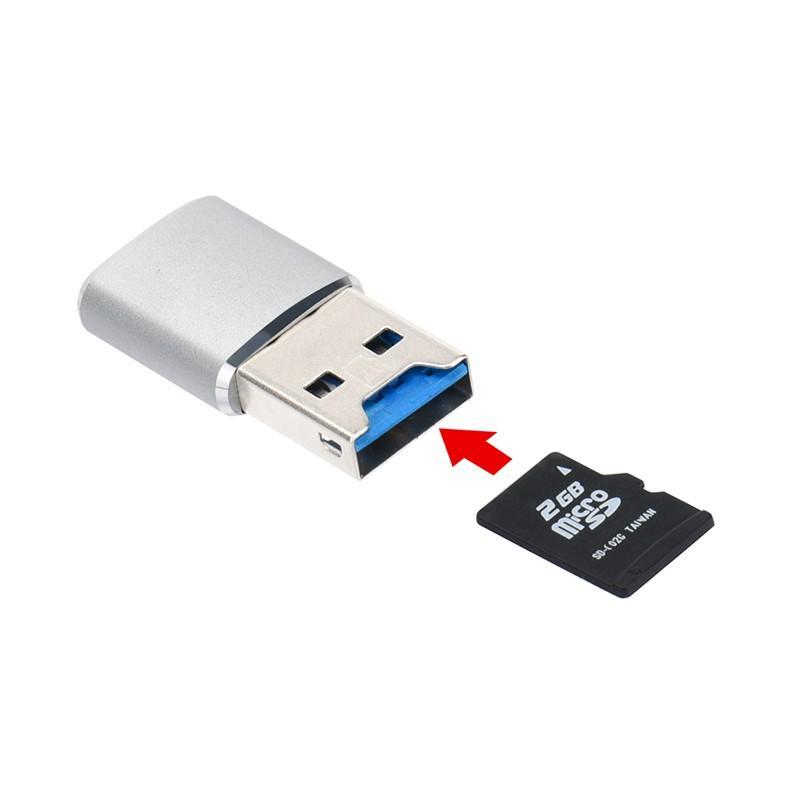 Đầu đọc thẻ siêu tốc 5Gbps USB 3.0 Micro SDXC Micro SD TF chất lượng cao