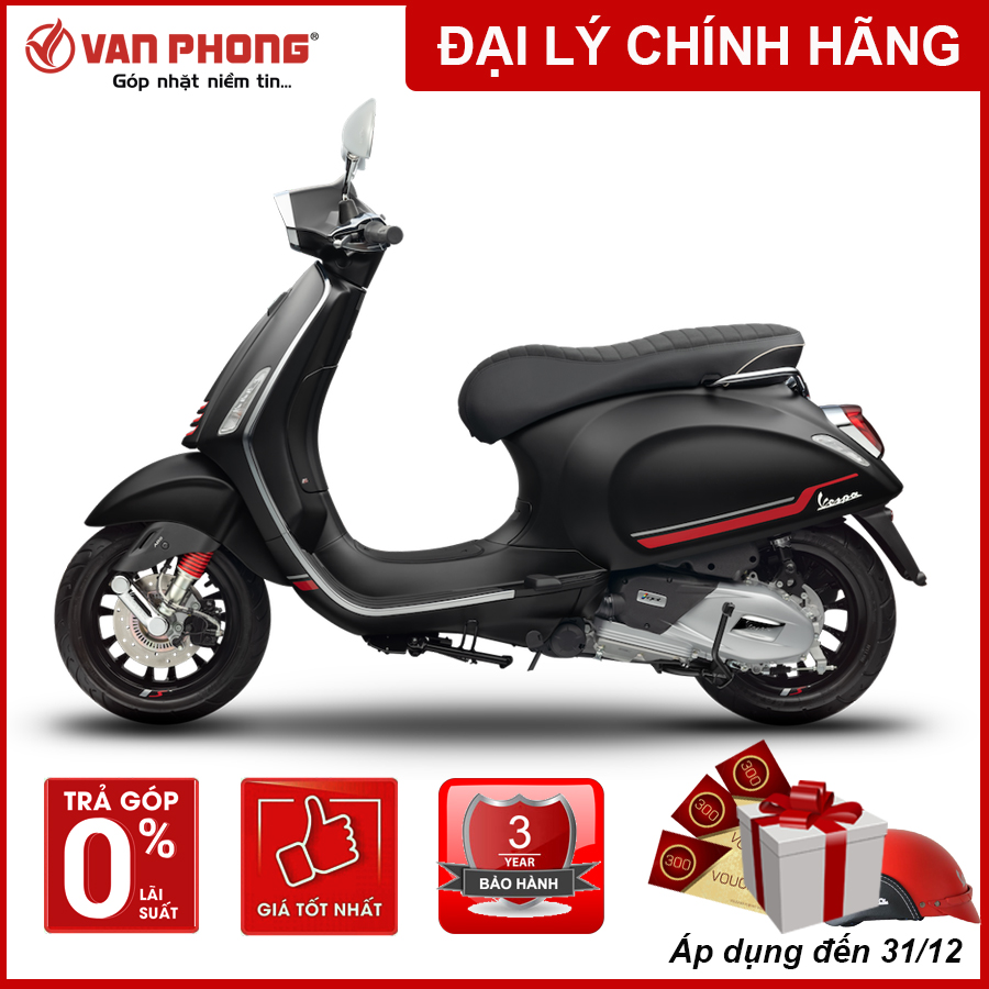 - Xe máy Vespa Sprint S - 150 cc