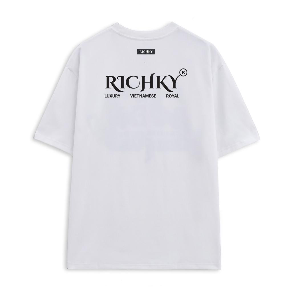 Áo Thun Local Brand Unisex Richky Premium Tee Vietnamese Royal - RKP06