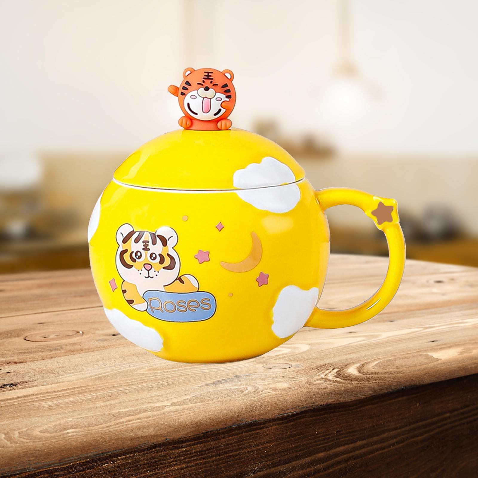 2 Pieces Creative Coffee Mug Cups Breakfast Juice Milk Water Cups Gifts