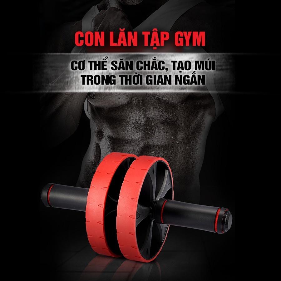 CON LĂN TẬP BỤNG 2 BÁNH, CON LĂN TẬP THỂ DỤC THỂ THAO TRONG NHÀ, SĂN CHẮC CƠ BỤNG