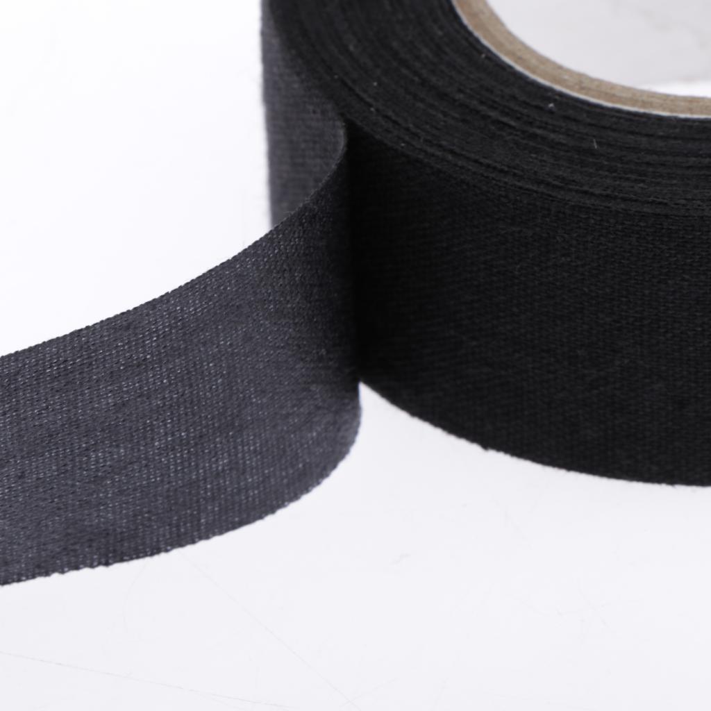 2x2Rolls Wearproof Skid Resistance Sports Ice Hockey Stick Tape Black