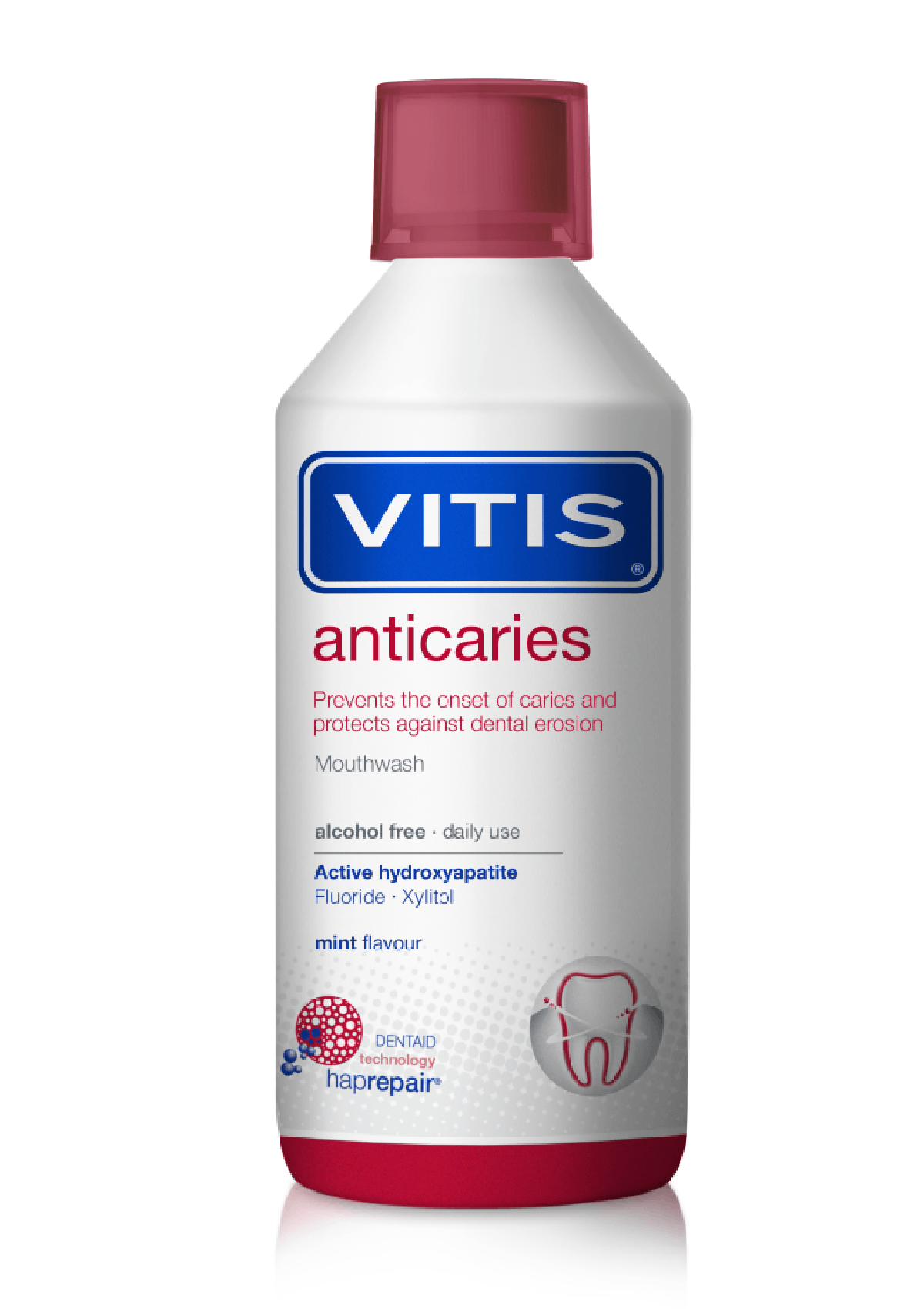 Nước súc miệng ngăn ngừa sâu răng Vitis Anticaries 500ml