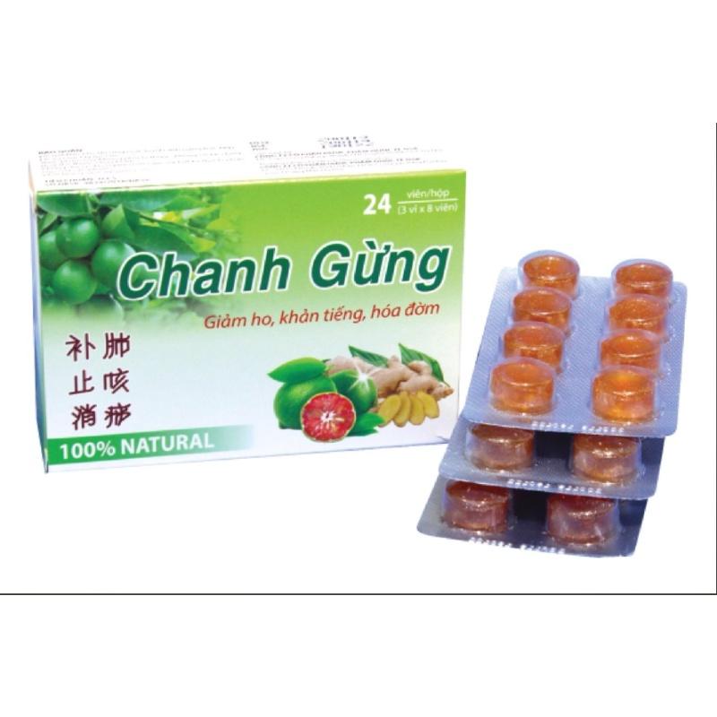 Chanh Gừng Hộp 24 viên - Rostex- Tủ Thuốc Bảo Châu