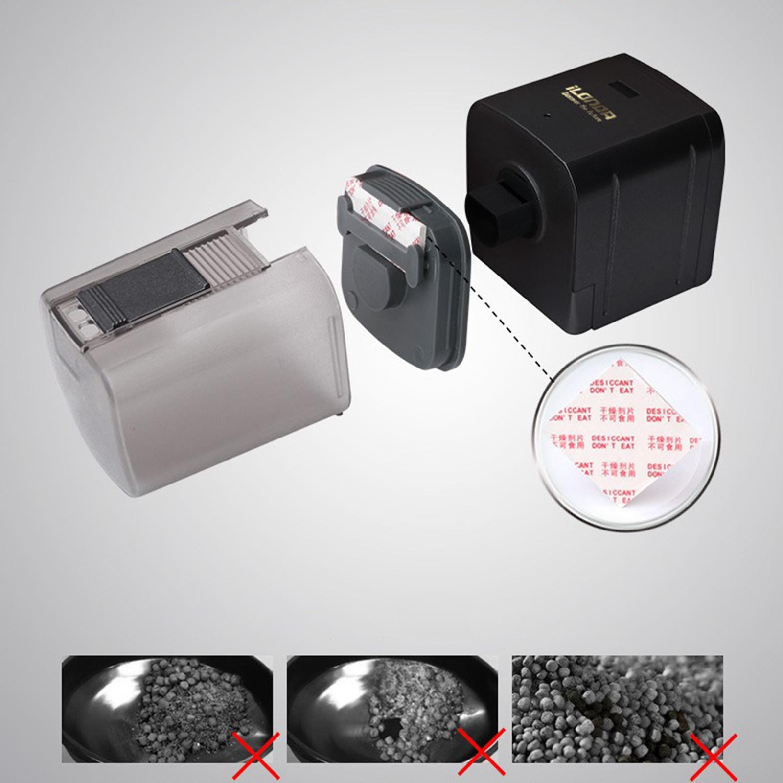 AQUARIUM AUTO FISH FEEDER AUTOMATIC FLAKE PELLET TANK FOOD DISPENSER TIMER
