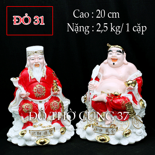 TƯỢNG THẦN TÀI - THỔ ĐỊA MÀU ĐỎ