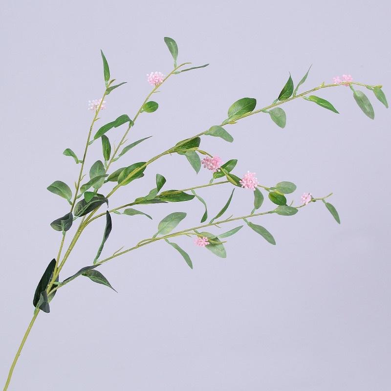 Cành lá Ô rô có hoa cao 102cm đẹp mong manh xanh mát