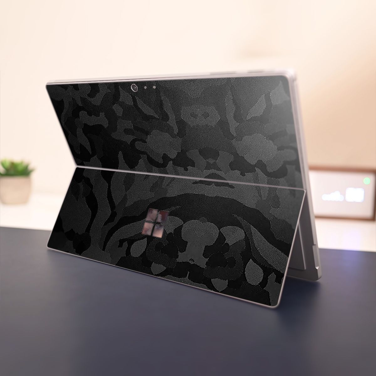 Skin dán hình Shadow Black Camo - 3M1080-SB12 cho Surface Go, Pro 2, Pro 3, Pro 4, Pro 5, Pro 6, Pro 7, Pro X