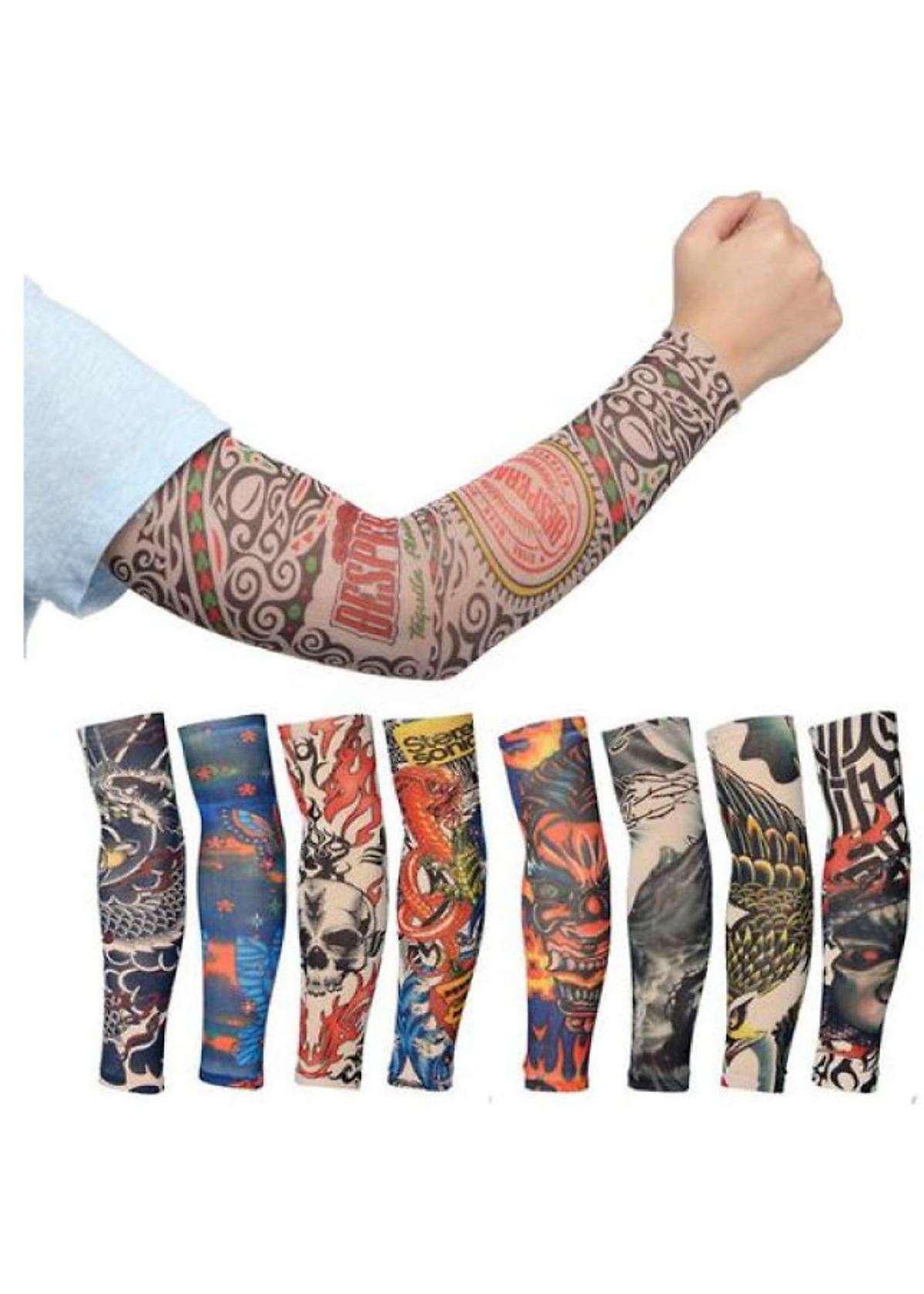 Bộ 2 Găng tay hình xăm tattoo