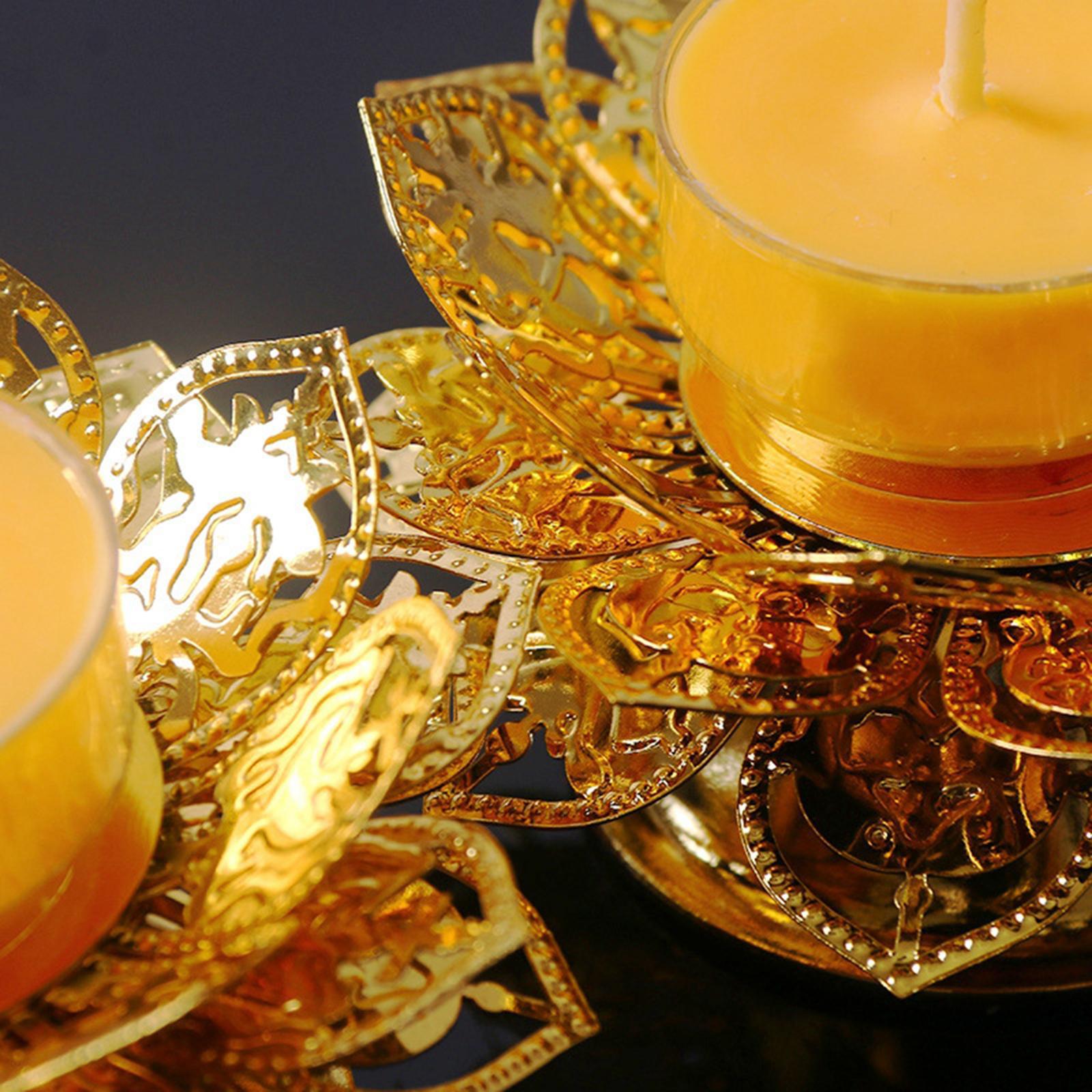 Vintage Candle Holder Ghee Lamp Holder Candlestick Decor