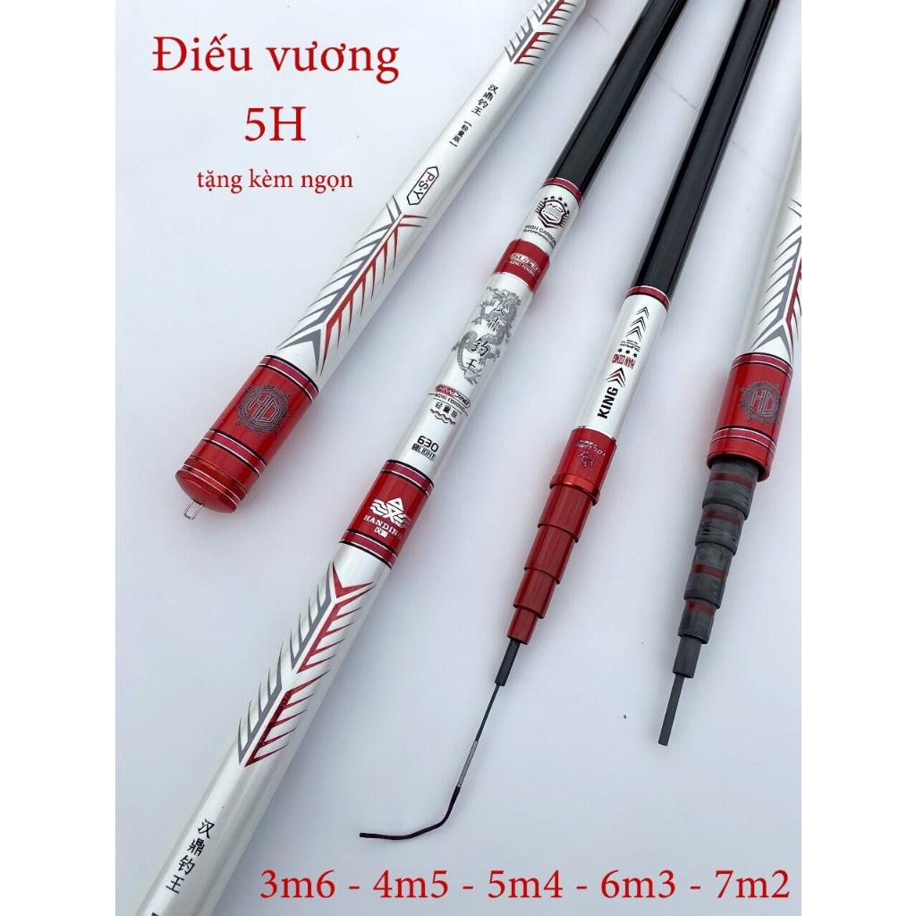 Cần câu tay Handing Điếu Vương 5H chuyên câu đơn câu đài tặng kèm quà tặng Đồ Câu Việt Bắc