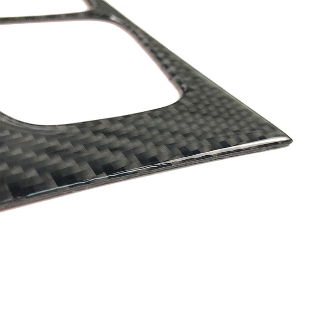 Carbon Fiber Inner Control Gear Shift Box Panel Covers For BMW E70 E71 X5 X6