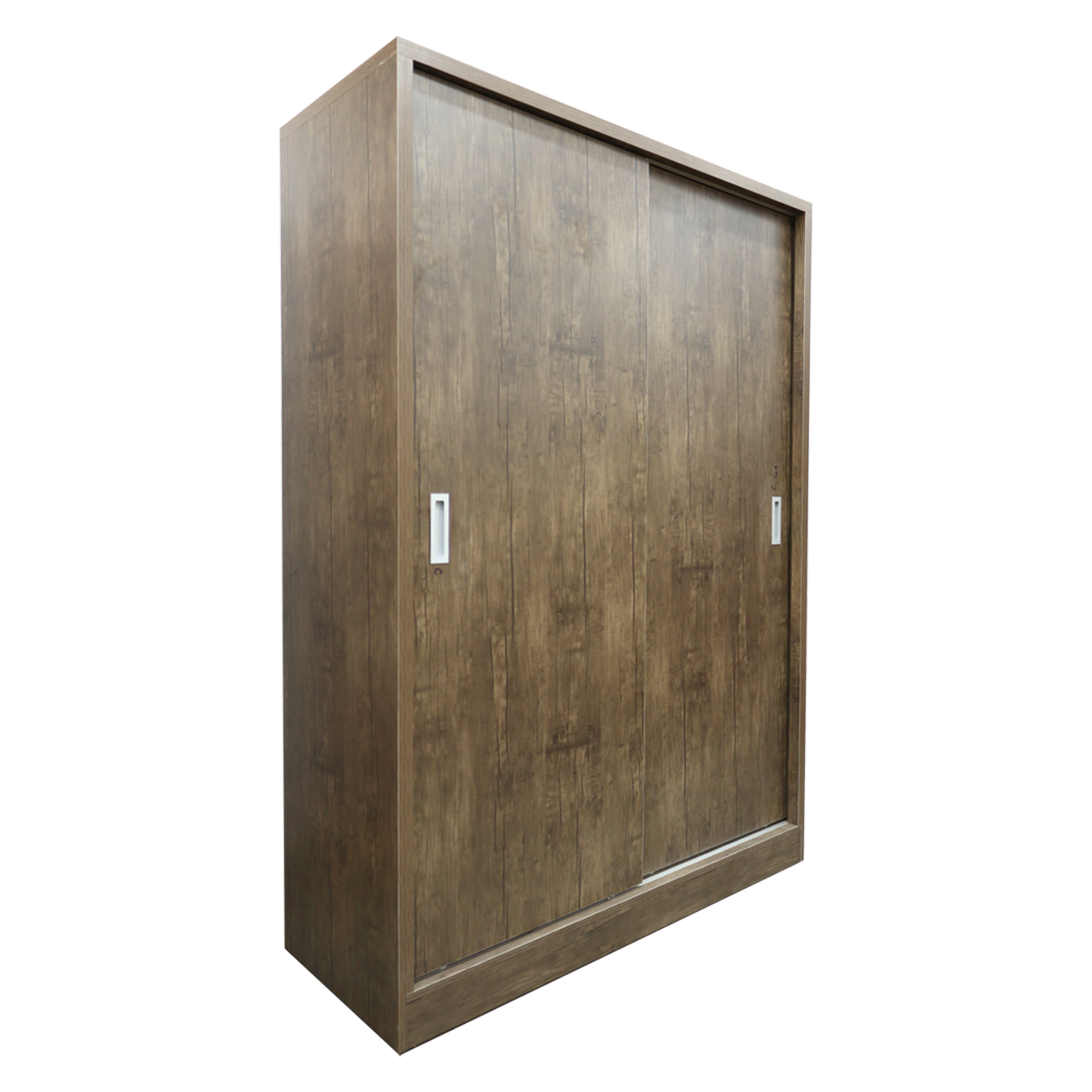 Tủ Áo Cửa Lùa 1m4 Gỗ MDF Phủ Melamine Màu Mun VIVA