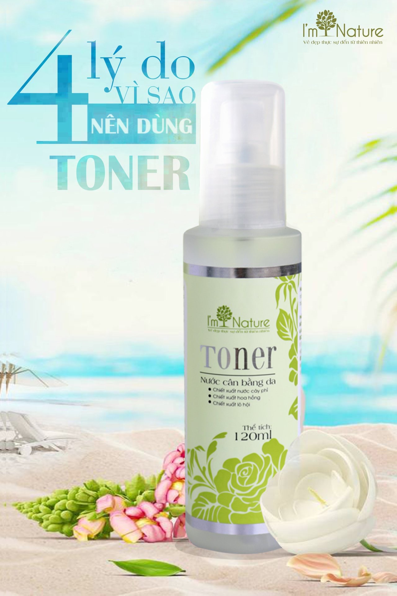 Toner I’M NATURE 120ml