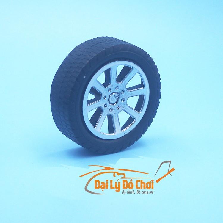 Bánh xe nhựa đường kính 20mm đến 65mm trục 2mm đến 3mm