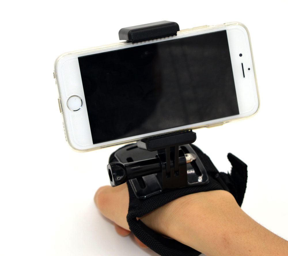 Đầu kẹp điện thoại gắn chân GoPro