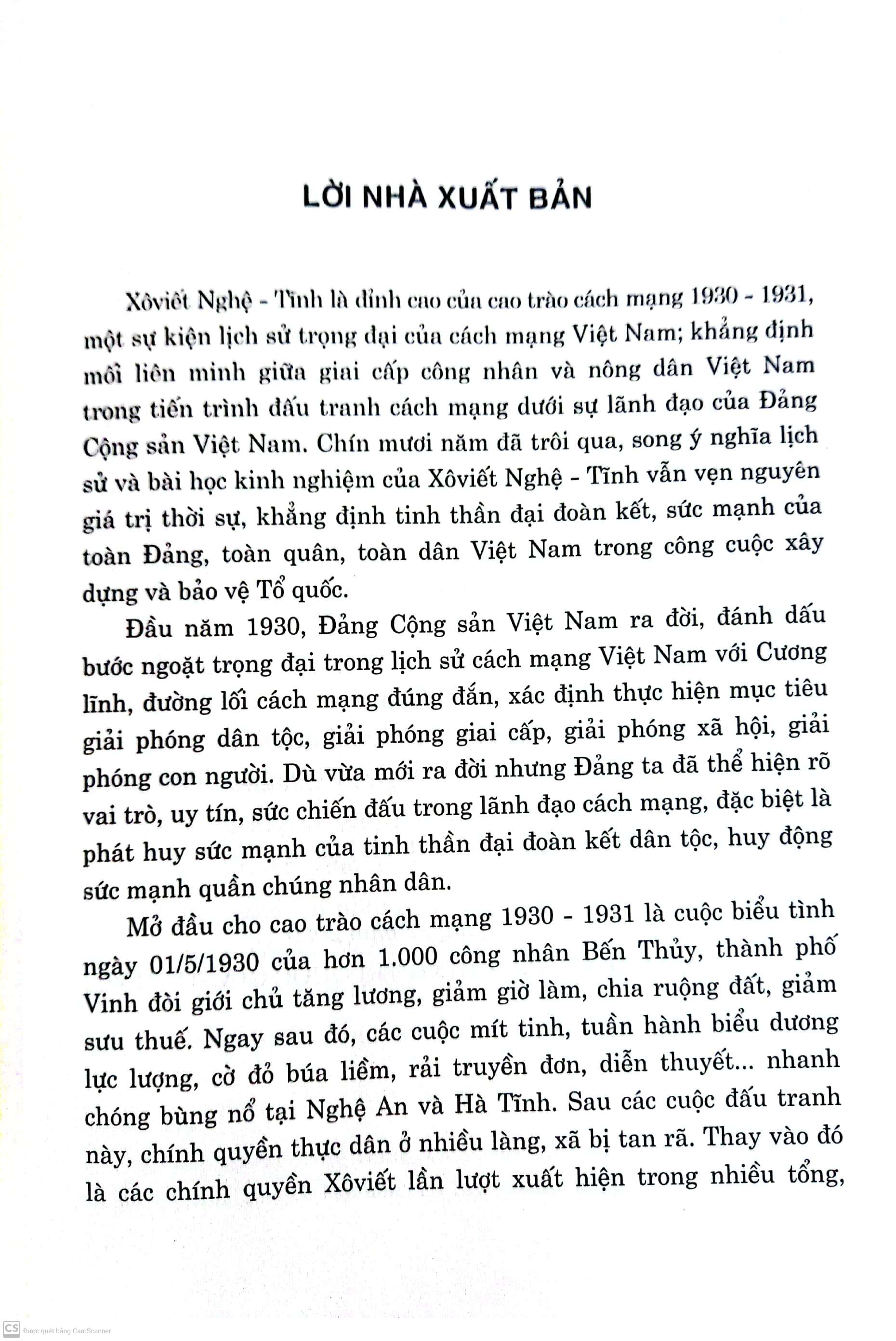 90 năm Xô Viết Nghệ - Tĩnh sức mạnh quần chúng làm nên lịch sử (1930-2020) (Kỷ yếu Hội thảo khoa học)