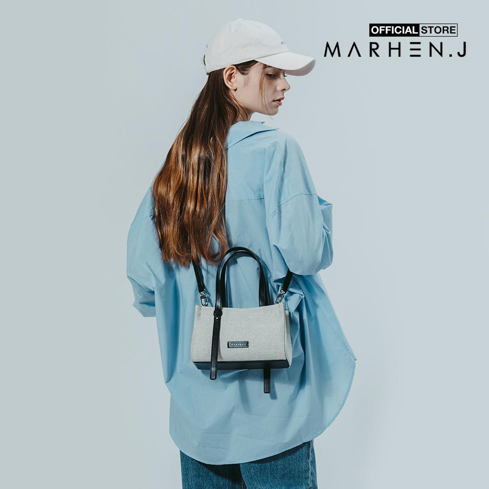 Marhen.J - Túi xách nữ phom chữ nhật Dina MJ22BDINAB-BK