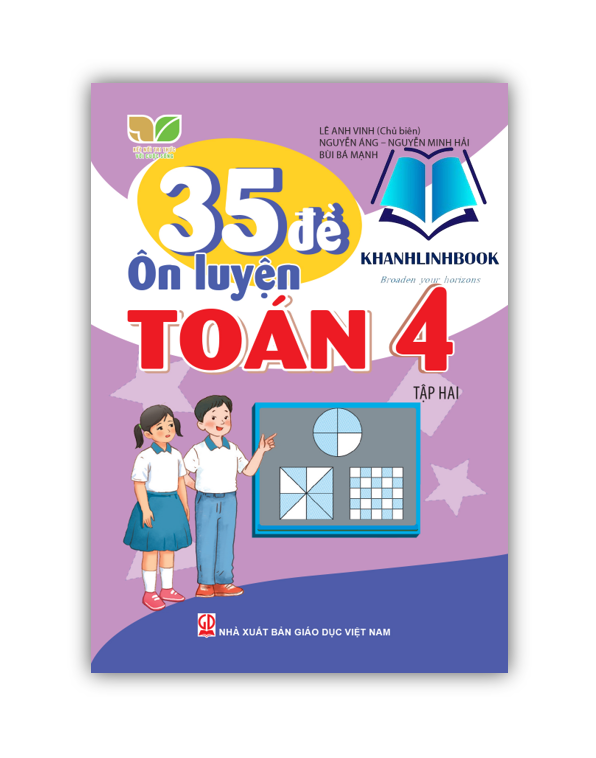 Sách - 35 Đề ôn luyện Toán 4 tập 2 (Kết nối tri thức với cuộc sống)