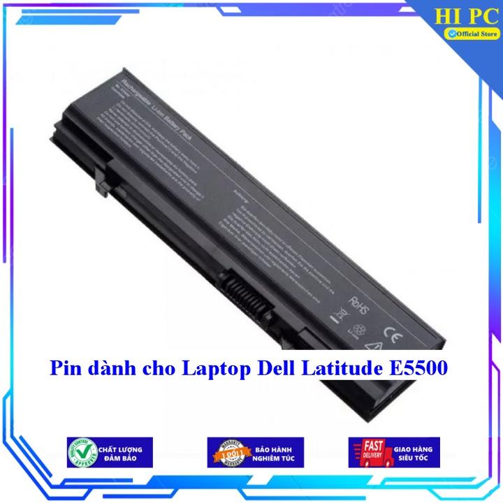Pin dành cho Laptop Dell Latitude E5500 - Hàng Nhập Khẩu