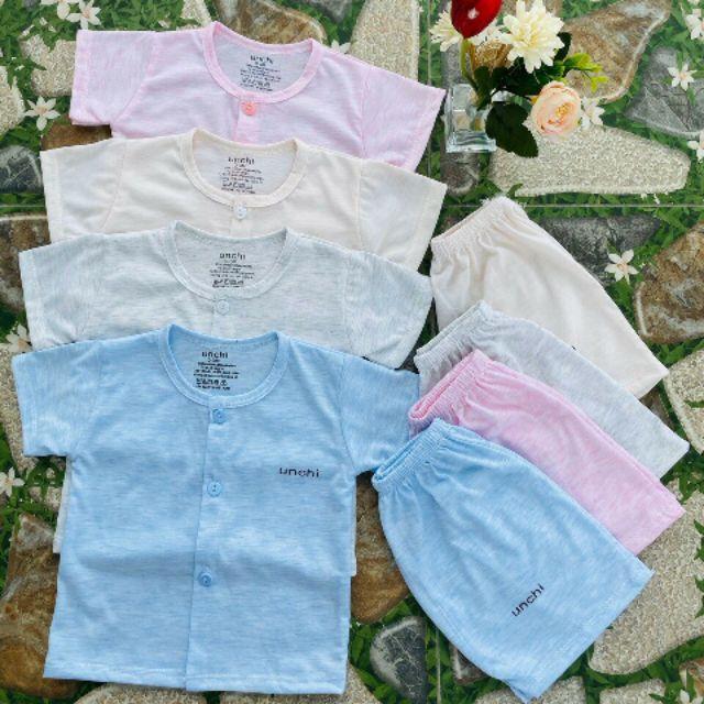 BỘ cotton Unchi sơ sinh cao cấp