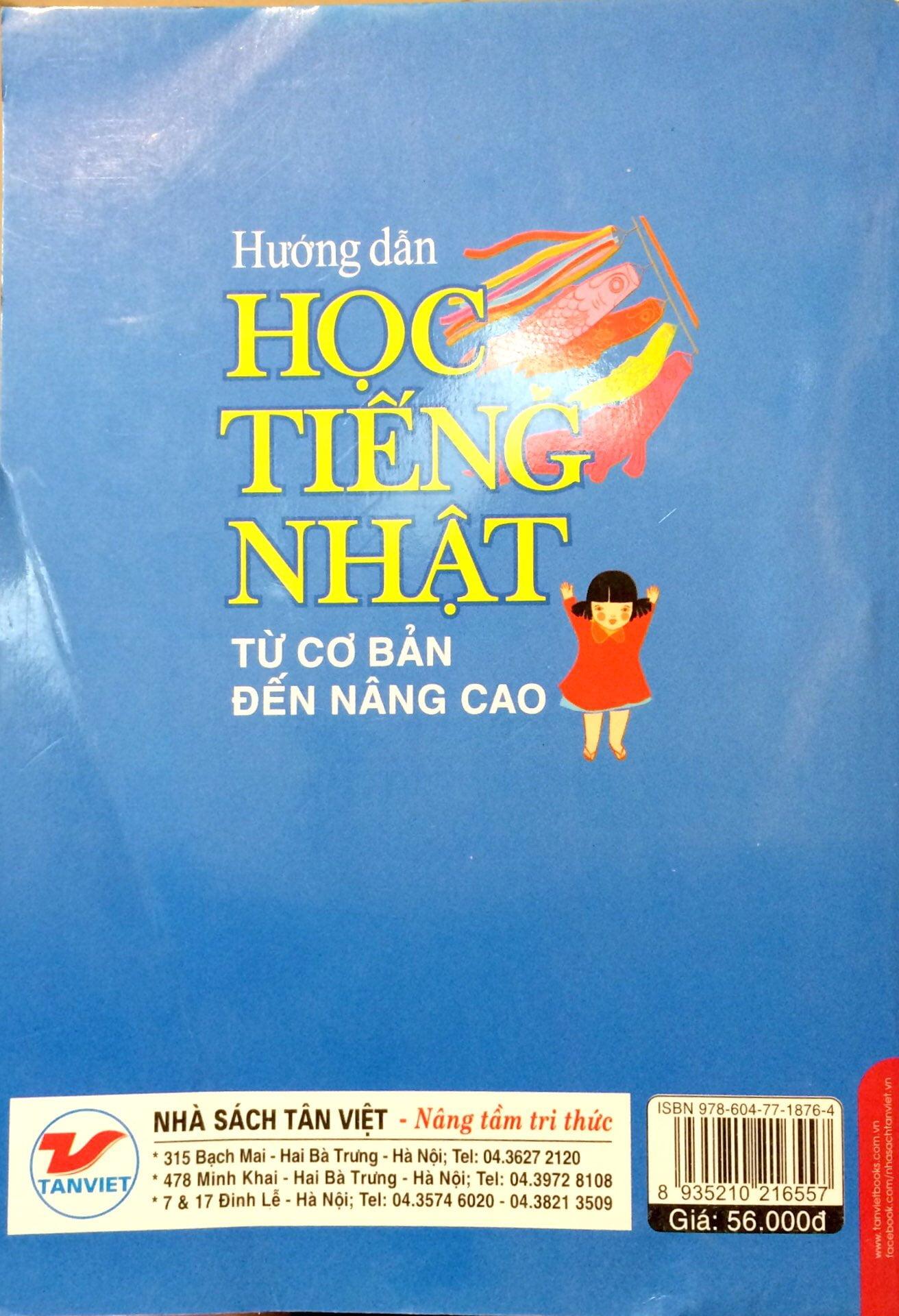 Sách Hướng Dẫn Học Tiếng Nhật Từ Căn Bản Đến Nâng Cao