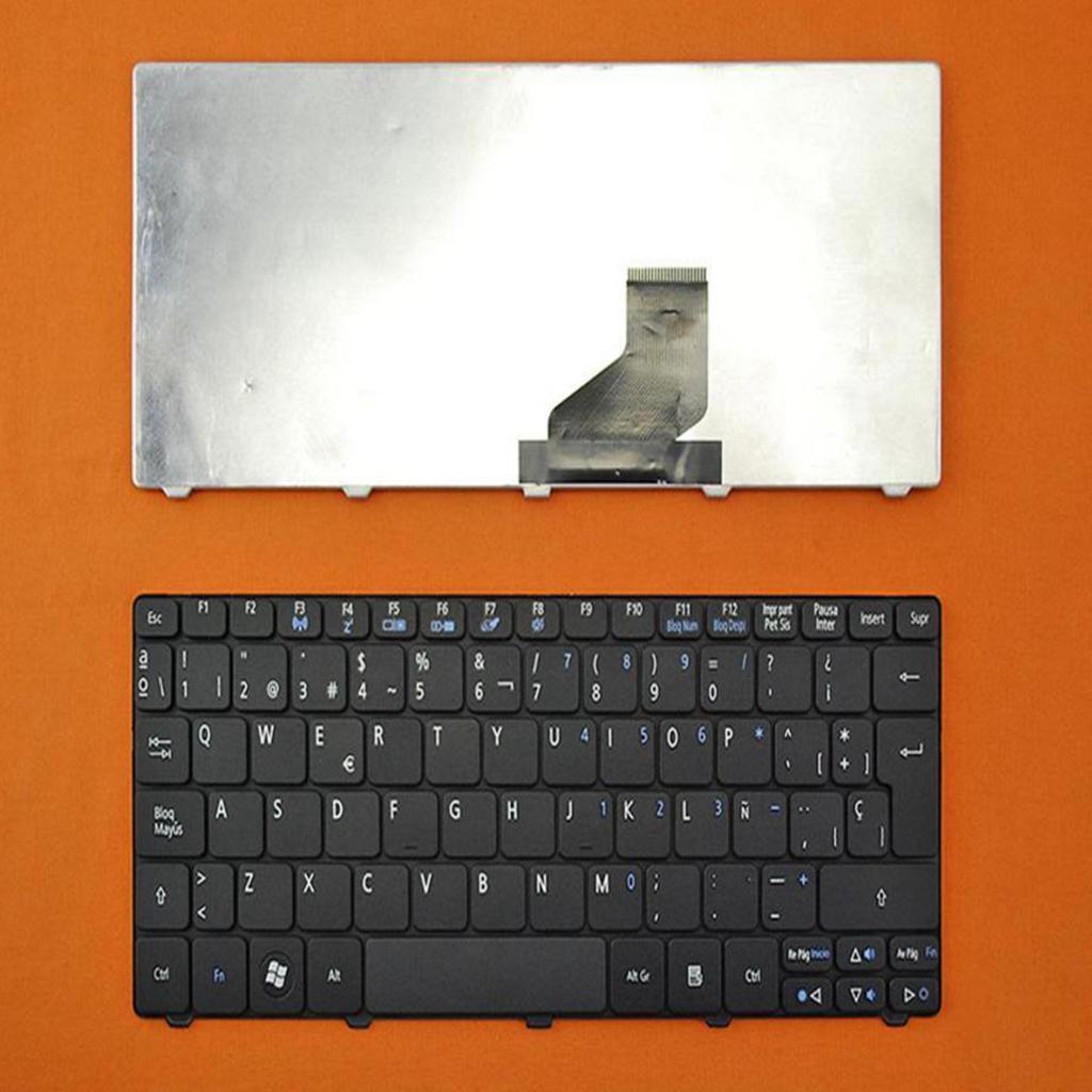 Durable Spanish Notebook Laptop Keyboard Accessories for ACER Aspire  D260