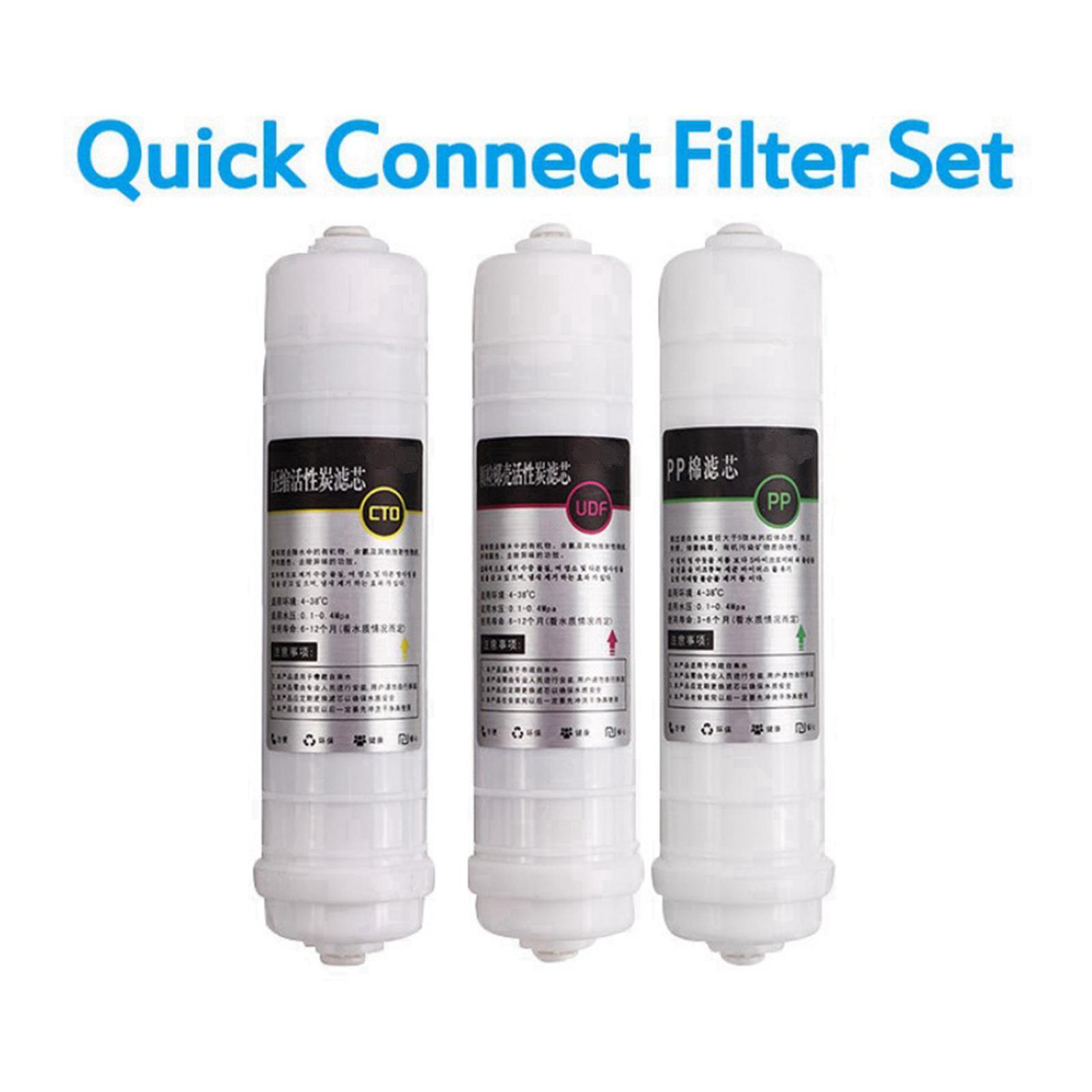 3/5pcs 10" RO Filter Replacement Kit  Osmosis Systems