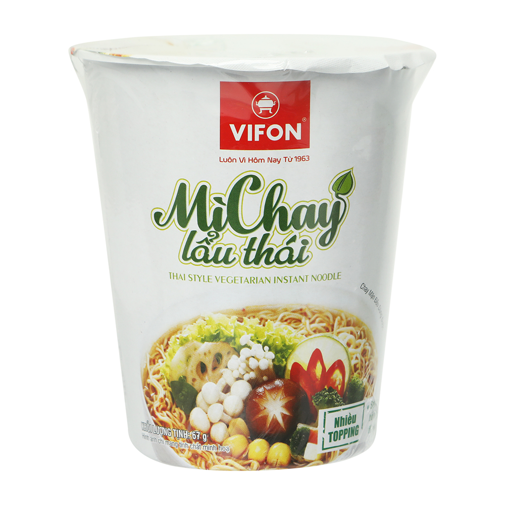 Mì Chay Vifon Lẩu Thái Ly 67G