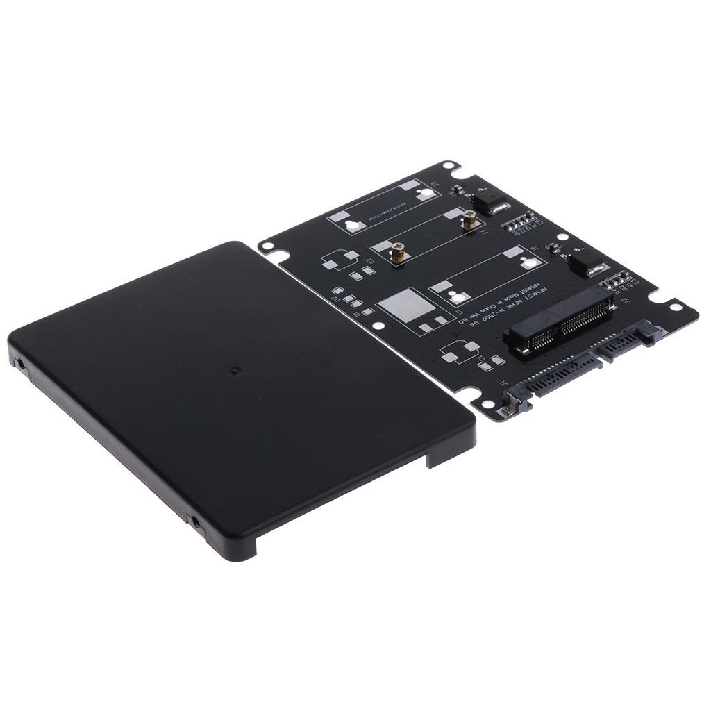 Mini SATA mSATA SSD to 2.5" SATA3.0 HDD Adapter Card with Case 7mm for PC