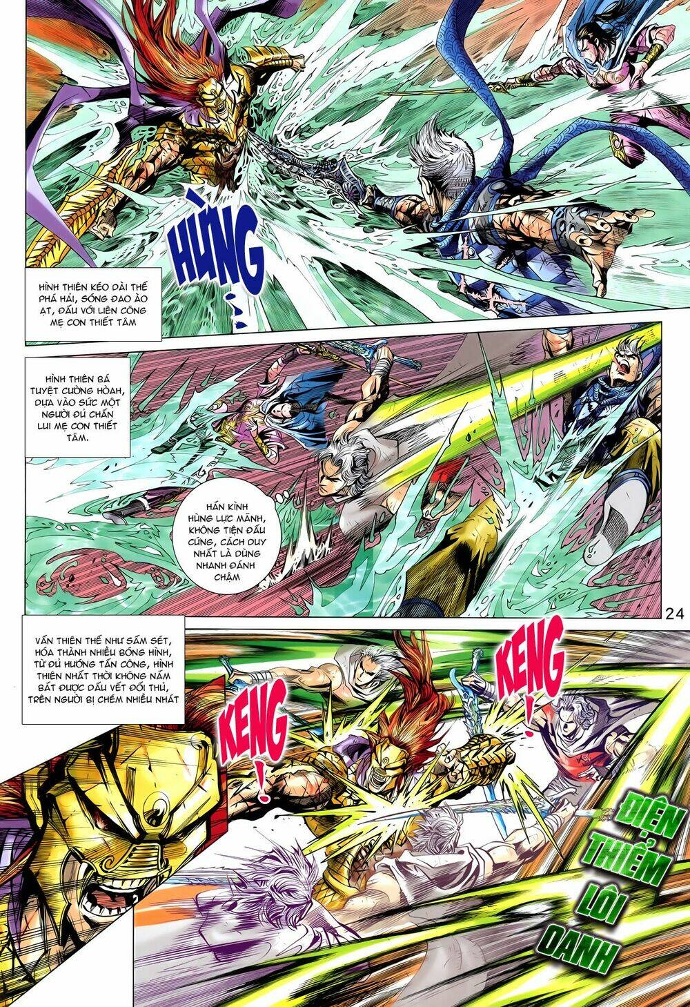 thần binh vấn thiên chapter 23 23