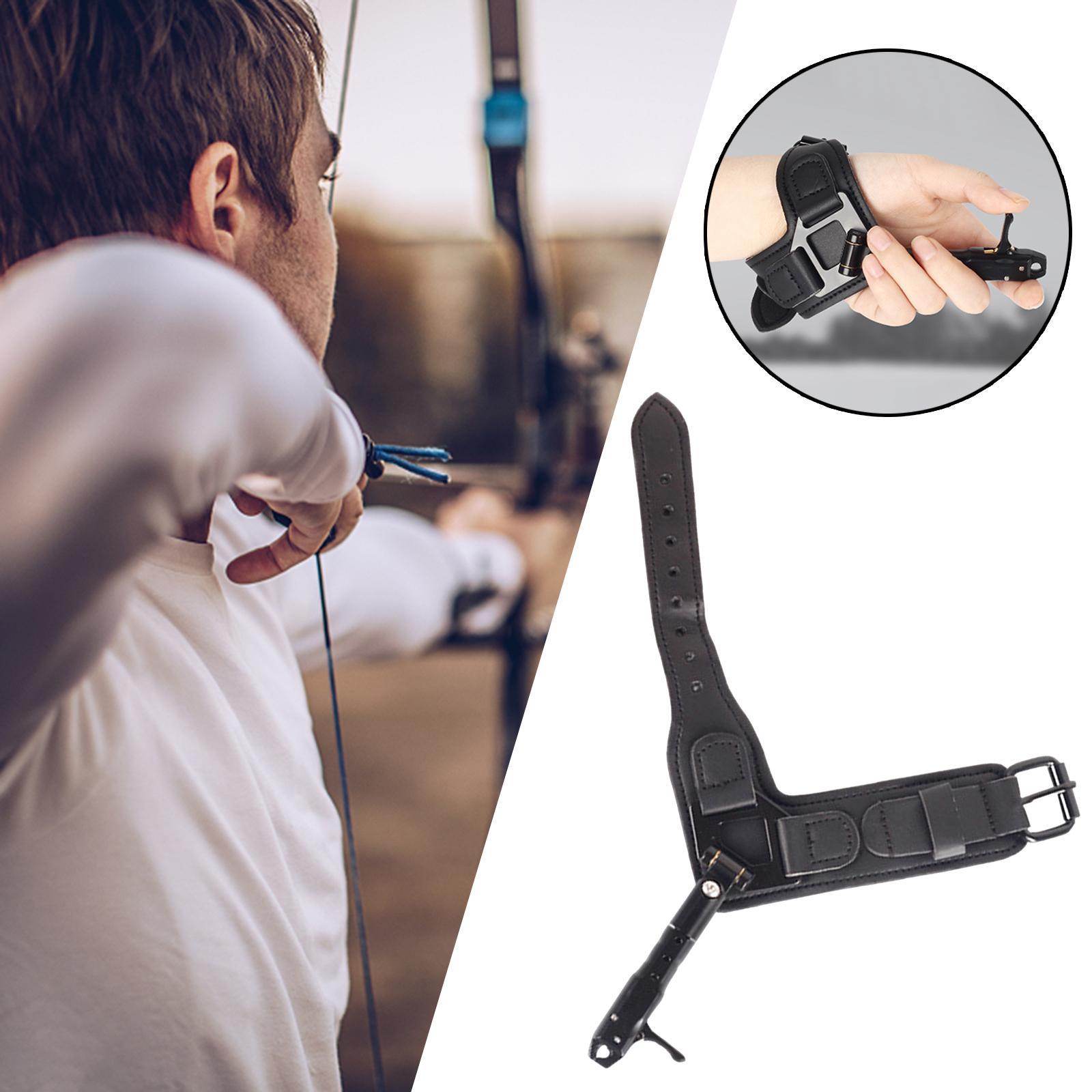 Adjustable  Release Aid Wrist Strap Fittings Auxiliary Parts Rotatable for Compound Bow