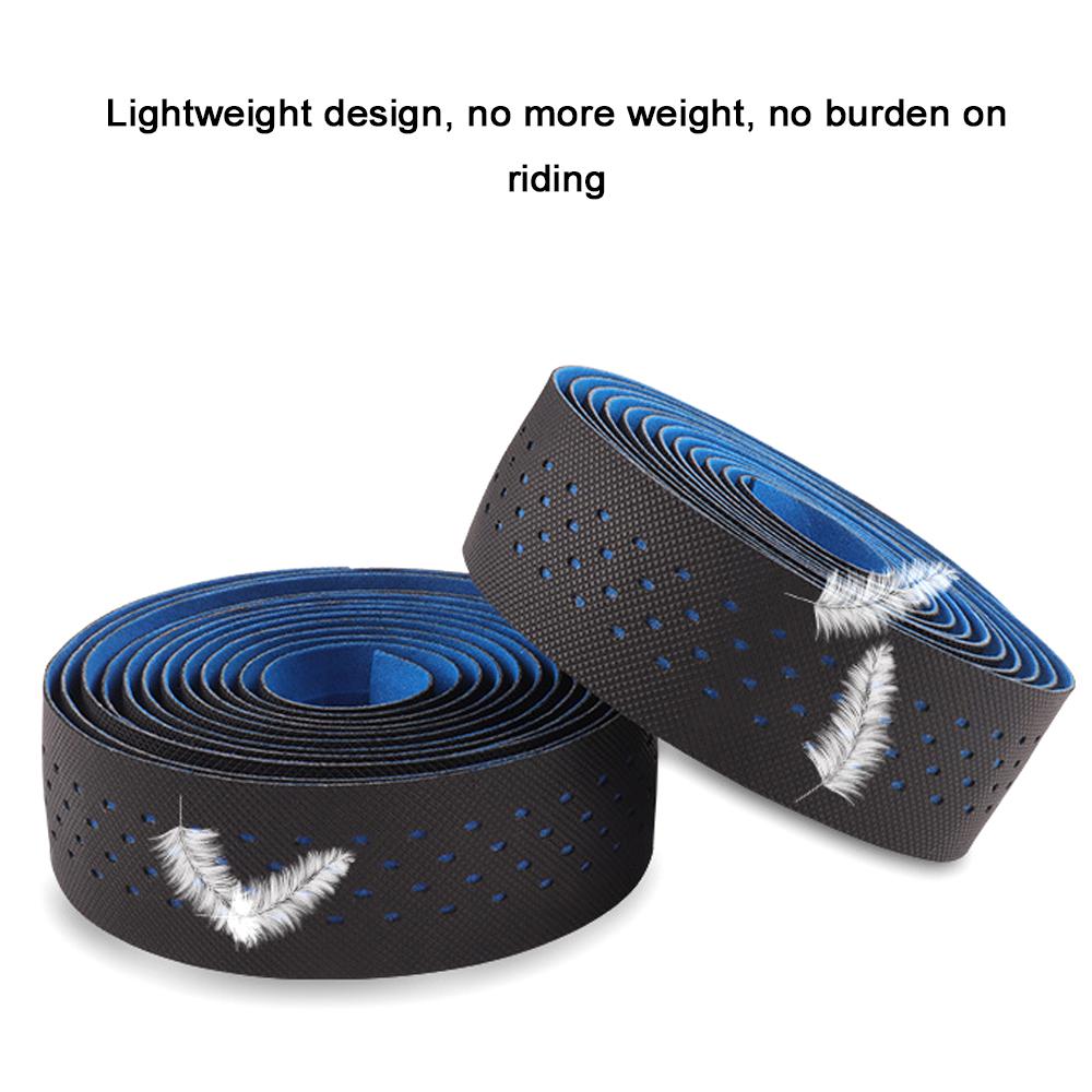 Bộ 2 Cuộn Dây Quấn Ghi Đông Xe Đạp Vân Carbon Chống Trơn Trượt Chắc Chắn MLH