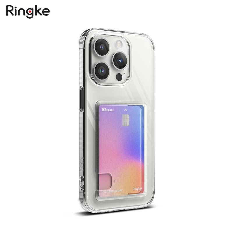 Ốp lưng dành cho iPhone 15 Pro Max/15 Pro/15 Plus/15 RINGKE Fusion Card - Hàng Chính Hãng