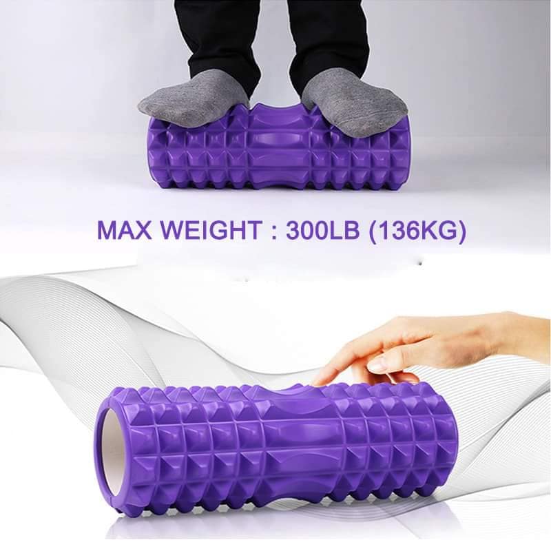 Foame Rollr, Ống Lăn Massage,Giãn Cơ Chạy,Tập Gym,Yoga (45-14cm) FRL-826