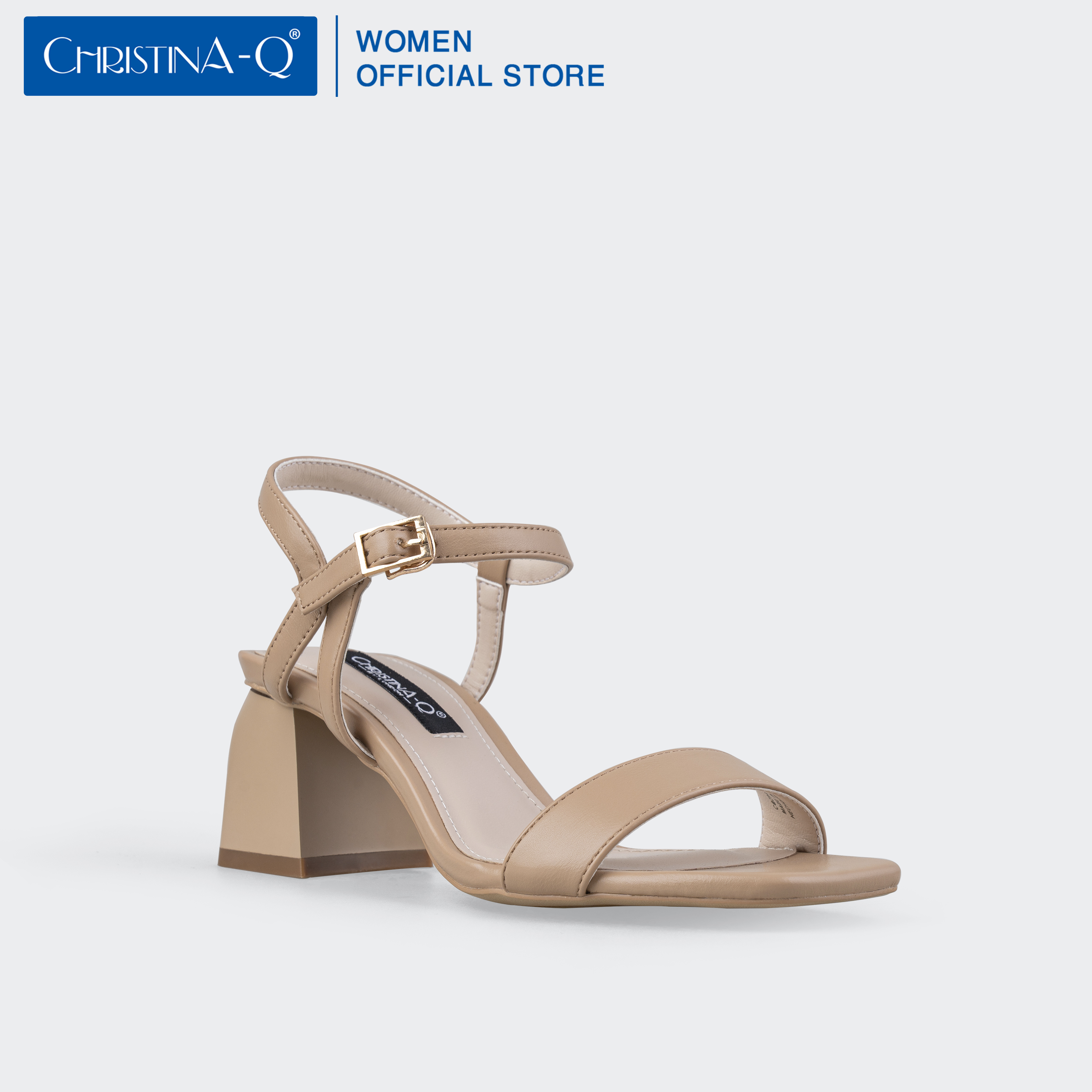 Giày Sandals Nữ Gót Trụ ChristinA-Q XDN294