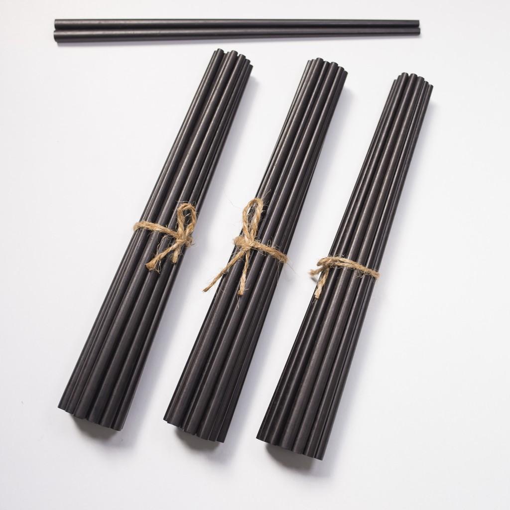 Bộ 30 đôi đũa gỗ ăn cơm cao cấp đũa gỗ đen CHIU LIU, đũa đẹp tự nhiên không hoá chất, không cong vênh