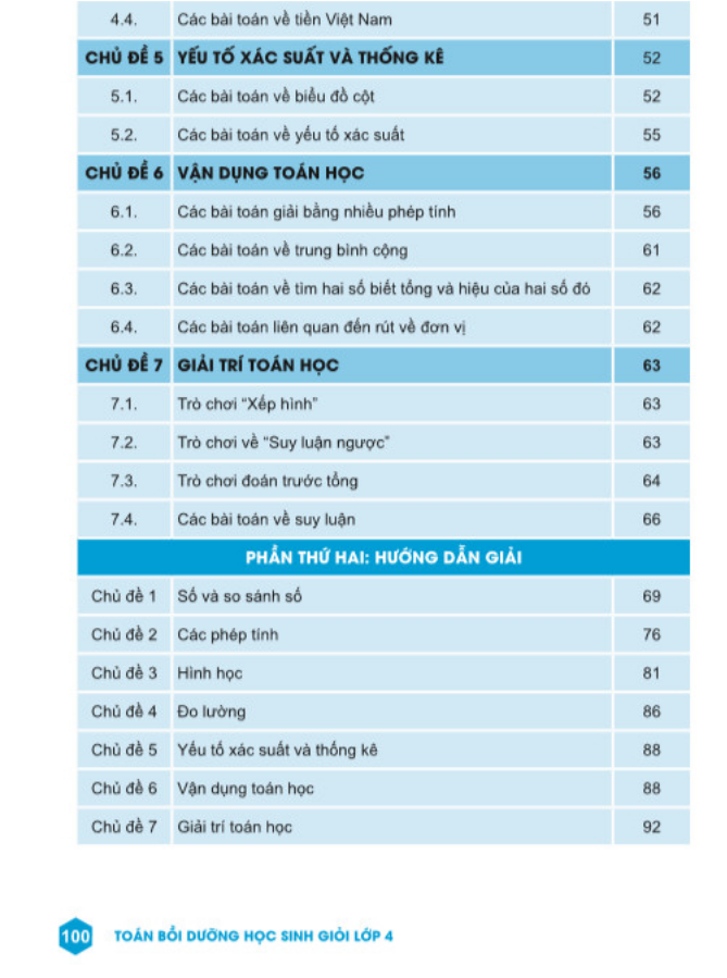 Sách - Toán Bồi Dưỡng Học Sinh Giỏi Lớp 4 - Biên soạn theo chương trình GDPT mới