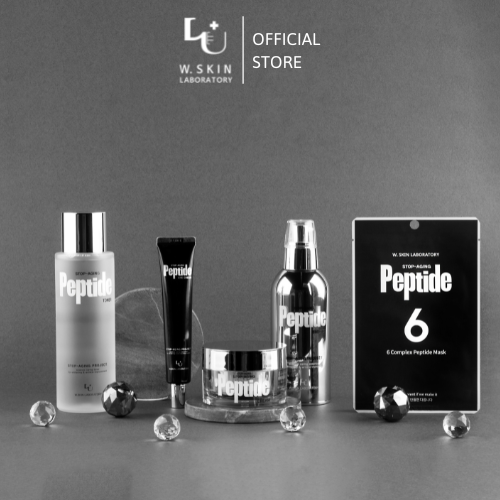 Kem dưỡng Peptide Cao Cấp W.Skin Hàn Quốc_STOP-AGING PEPTIDE CREAM (50ml) {Có tem phụ nhập khẩu chính ngạch} xuất xứ Hàn Quốc