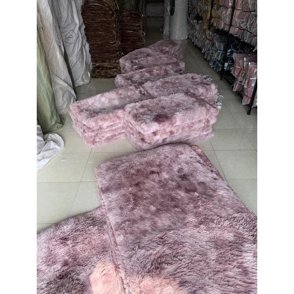 Thảm lông trải sàn nhiều màu giá rẻ 2m x 1m6