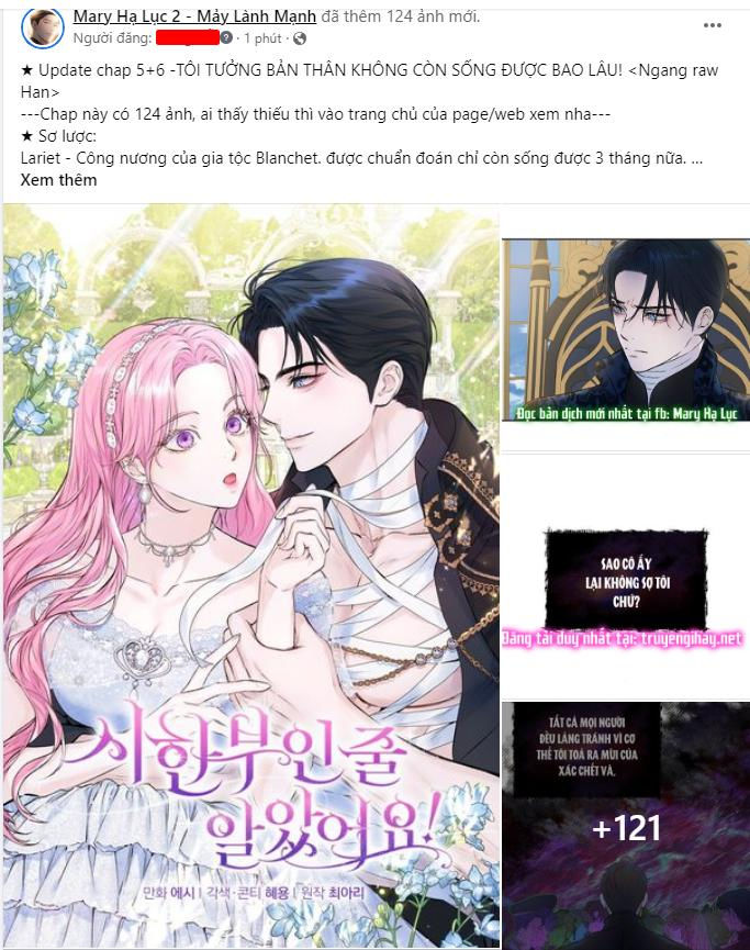 tôi tưởng bản thân không còn sống được bao lâu! chapter 5.1 13