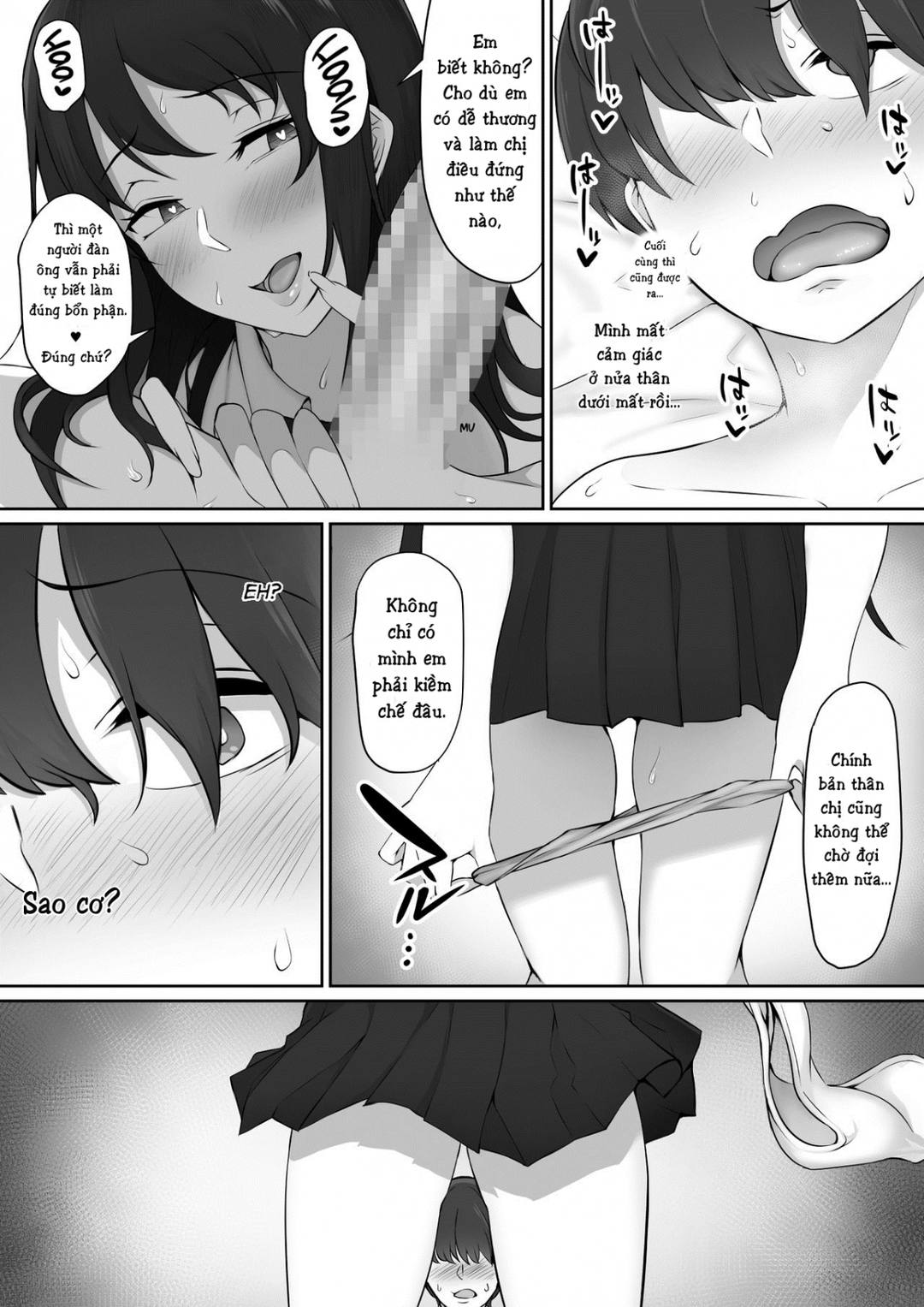 senpai mà tôi crush dẫn tôi về nhà sau giờ học chapter 1 38